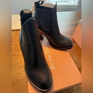 Acne Studios Star Leather Boots